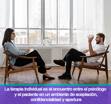 ¿Qué es la terapia Psicológica Individual?